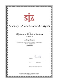 STA Diploma Part 1 Exam